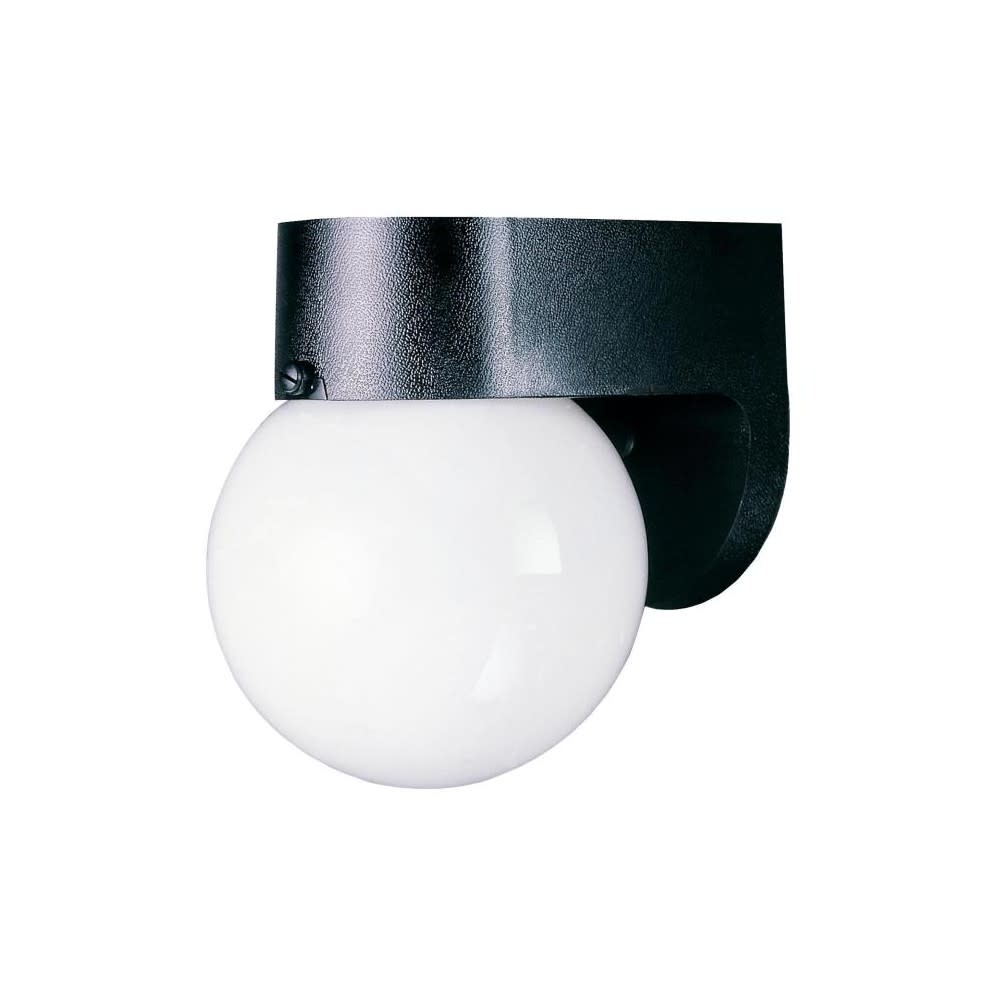 Westinghouse Black Polycarbonate One Light Outdoor Wall Lantern - Ascmtools