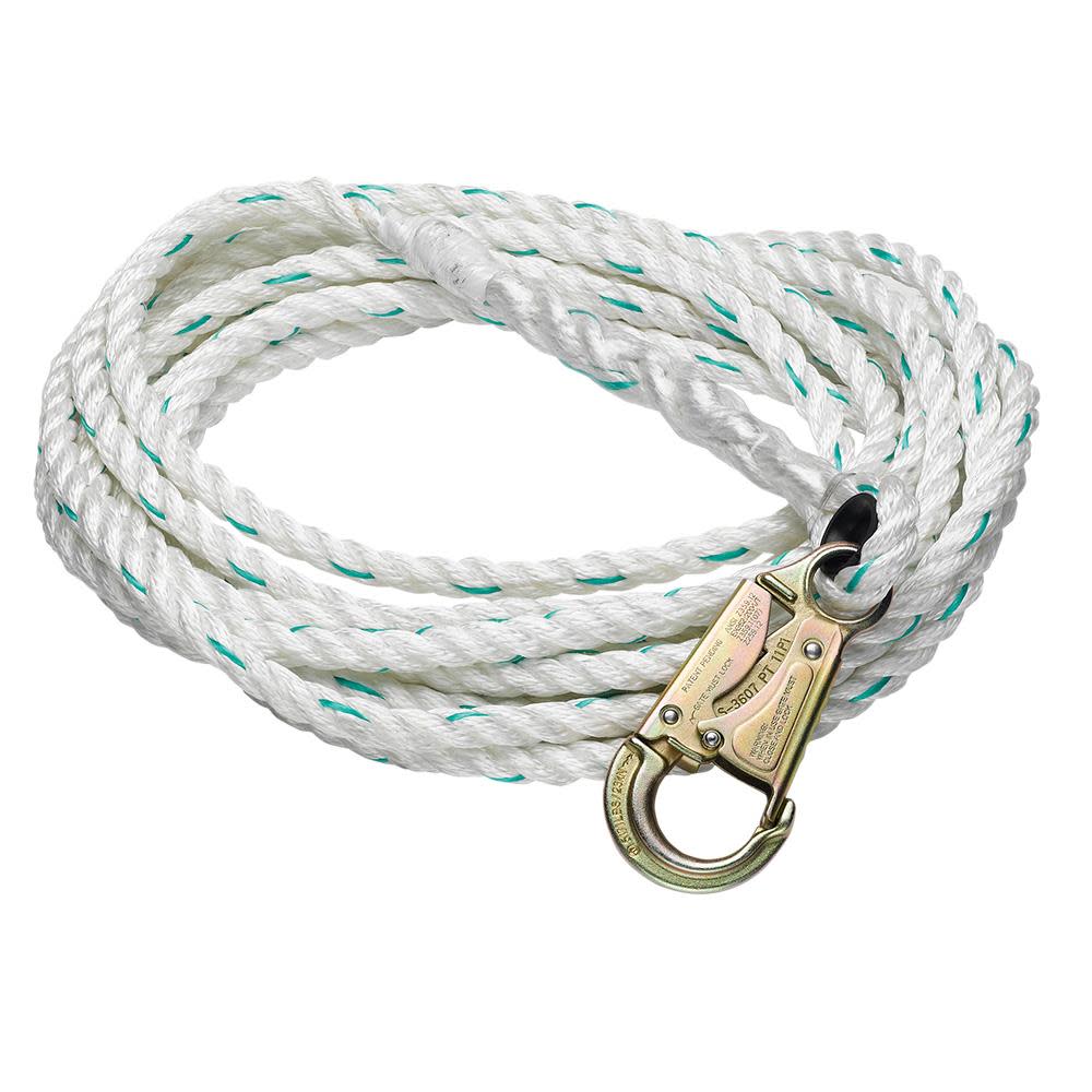 Werner 75ft 5/8in Poly-dac Vertical Lifeline - Ascmtools