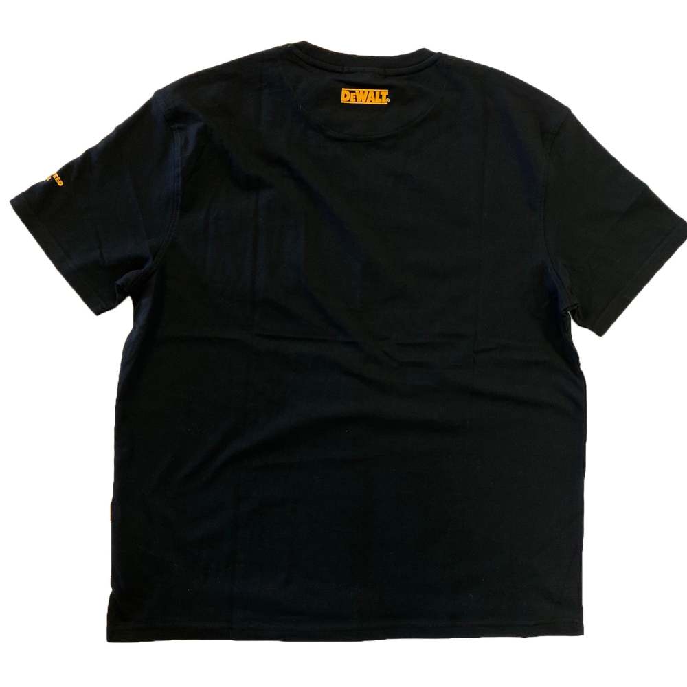 DEWALT Guaranteed Tough Pocket T-Shirt Black Medium - Ascmtools