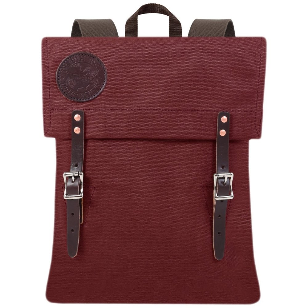 Duluth Pack 16 Liter Capacity Burgundy Scout Pack - Ascmtools