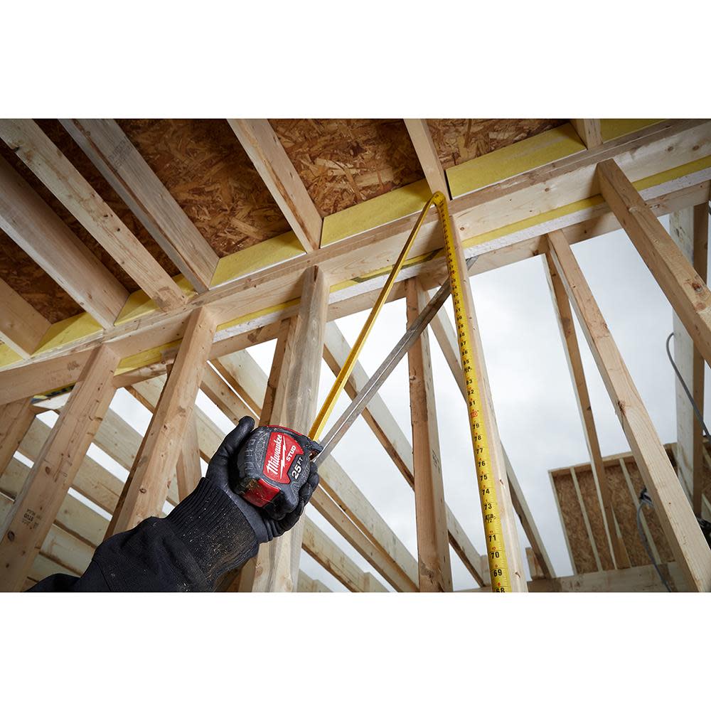 Milwaukee 35ft STUD Tape Measure - Ascmtools