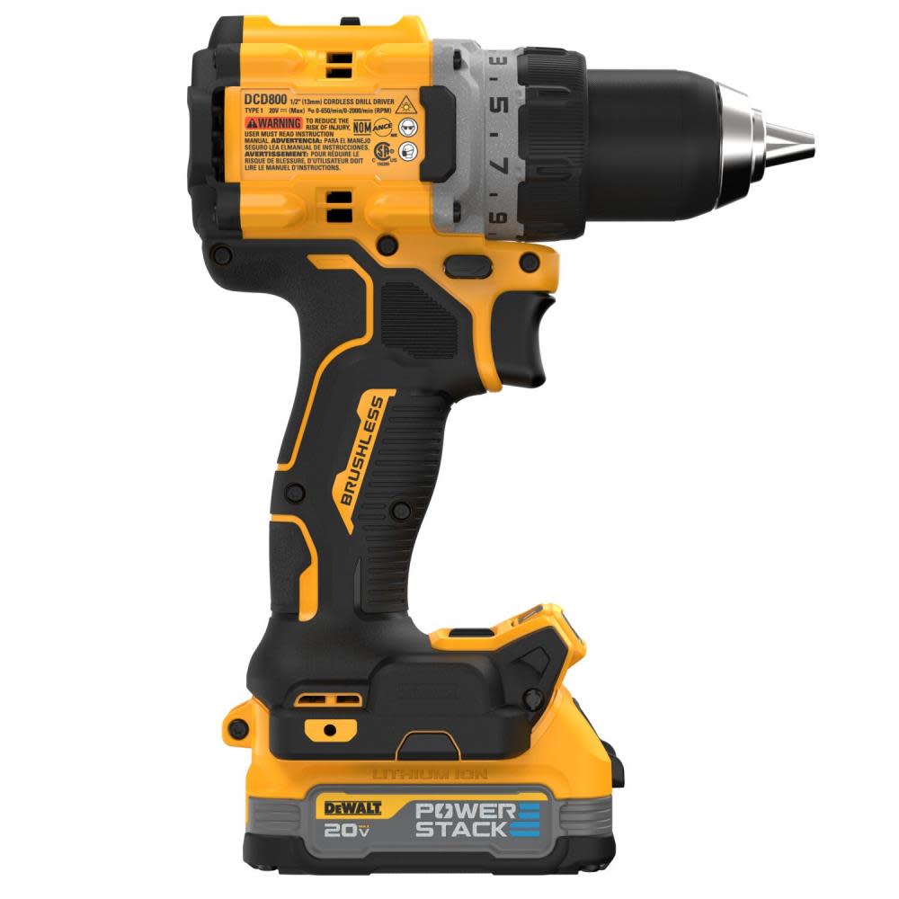 DEWALT 20V MAX* XR Brushless Cordless 1/2 in. Drill/Driver Kit - Ascmtools