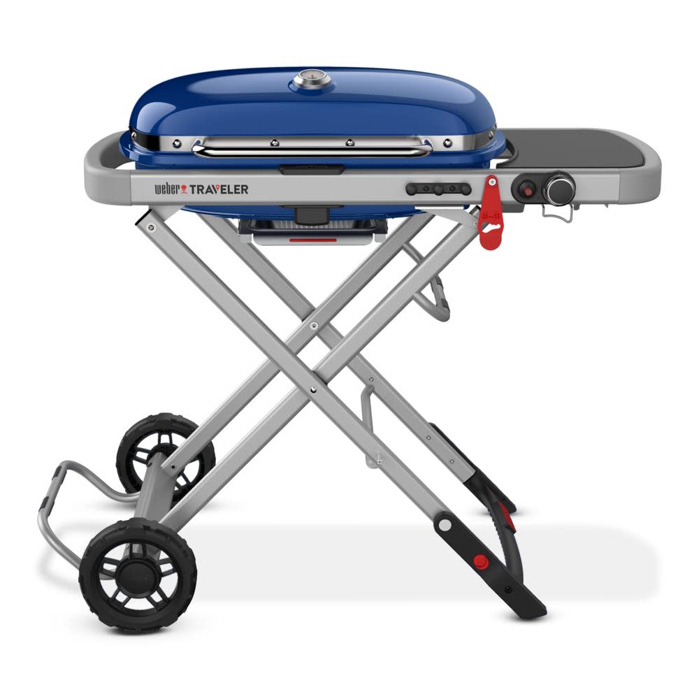 Weber Traveler Grill Propane Blue - Ascmtools