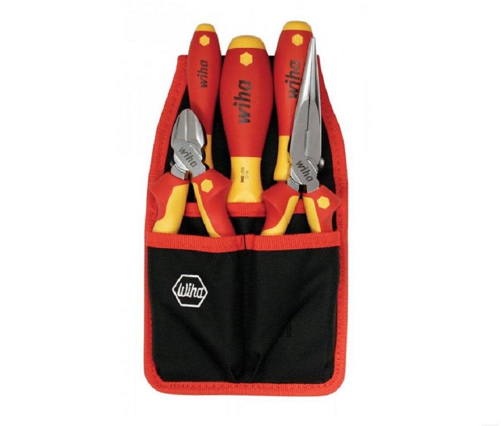 Wiha Insulated Belt Pack Pouch Set 5 Piece - Ascmtools