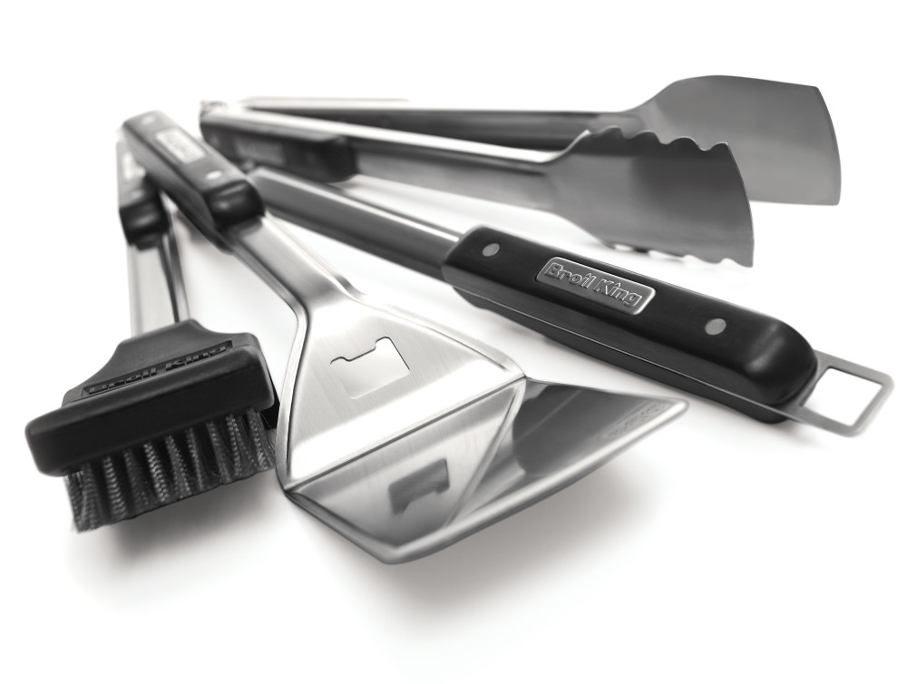 Broil King 4 piece Imperial Series Grill Tools Set - Ascmtools