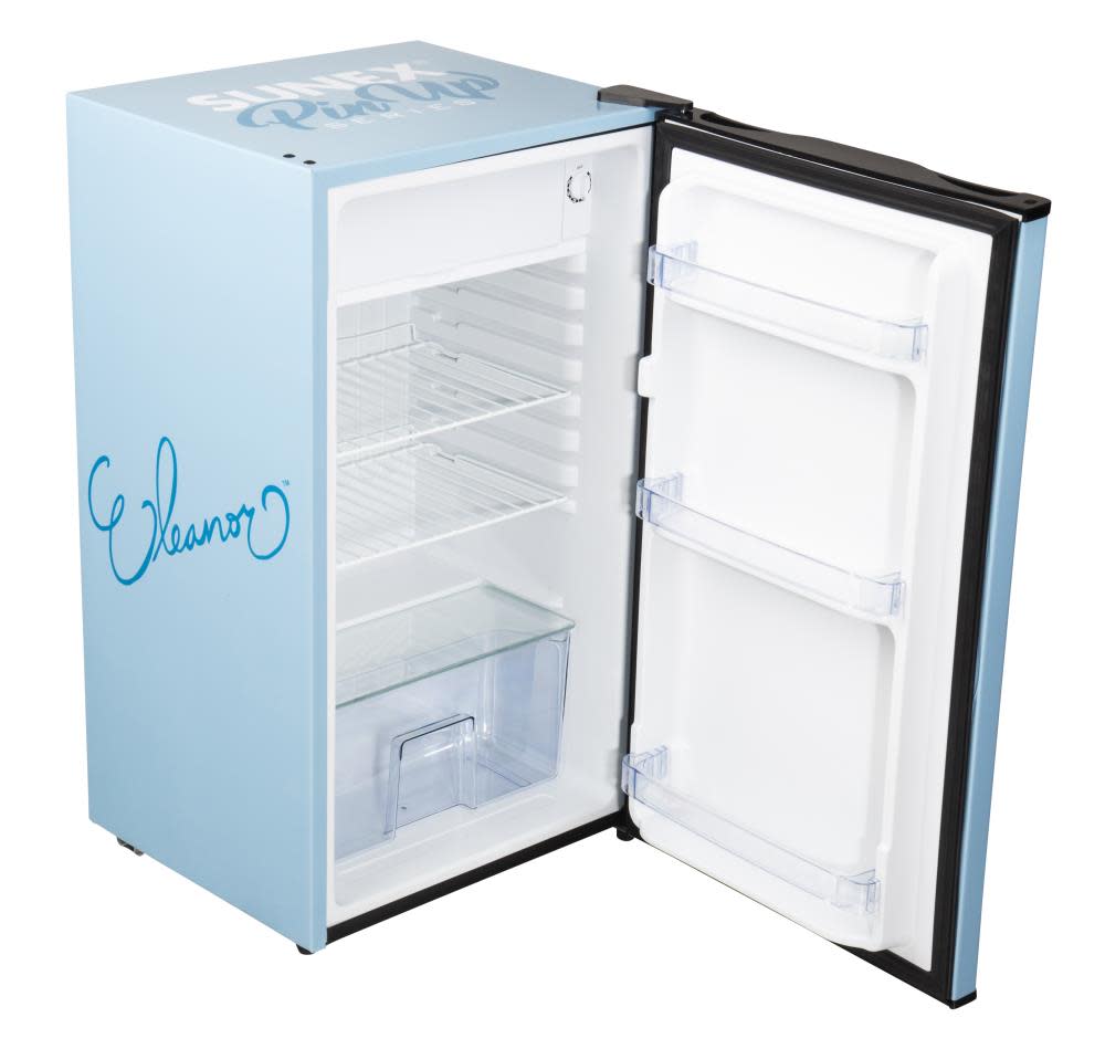 Sunex Eleanor 3.2Cu Ft Shop Fridge – Pin Up Series - Ascmtools