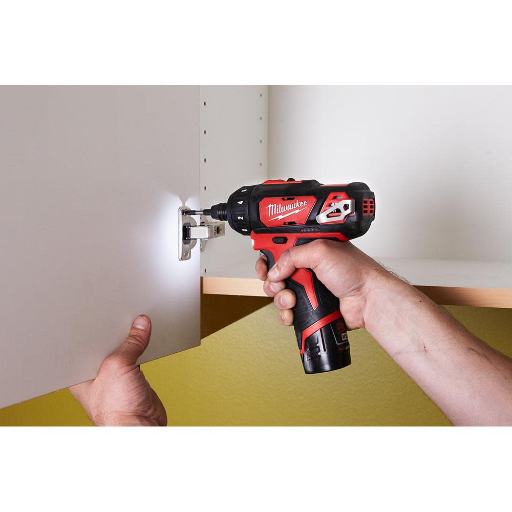 Milwaukee M12 1/4 in. Hex 2 Speed Screwdriver Kit - Ascmtools