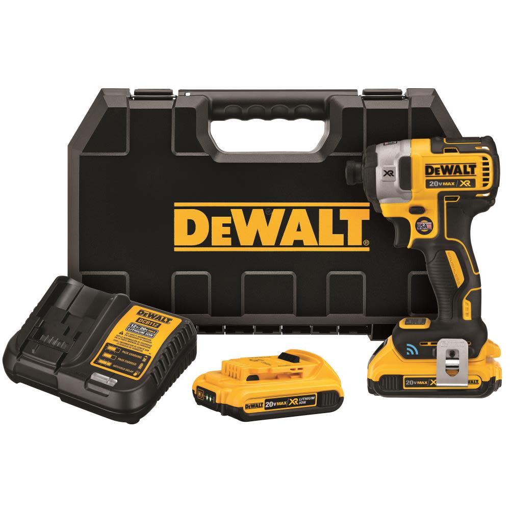 DEWALT 20V MAX XR Tool Connect Impact Driver Kit - Ascmtools