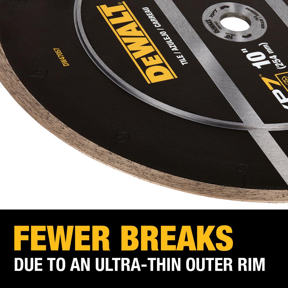 DEWALT Diamond Blade 4″ CONTINUOUS XP7 TILE - Ascmtools