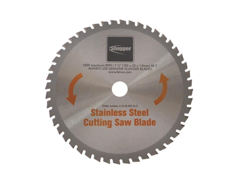 Fein 7.25 Stainless Steel Saw Blade for 7.25 In. Slugger by Metal Cutting Saw - Ascmtools