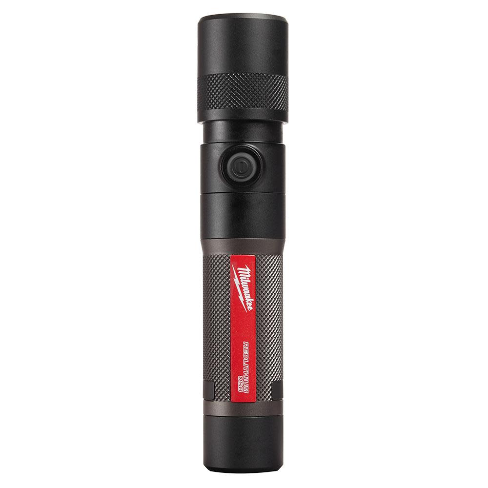 Milwaukee USB Rechargeable 1100L Twist Focus Flashlight - Ascmtools