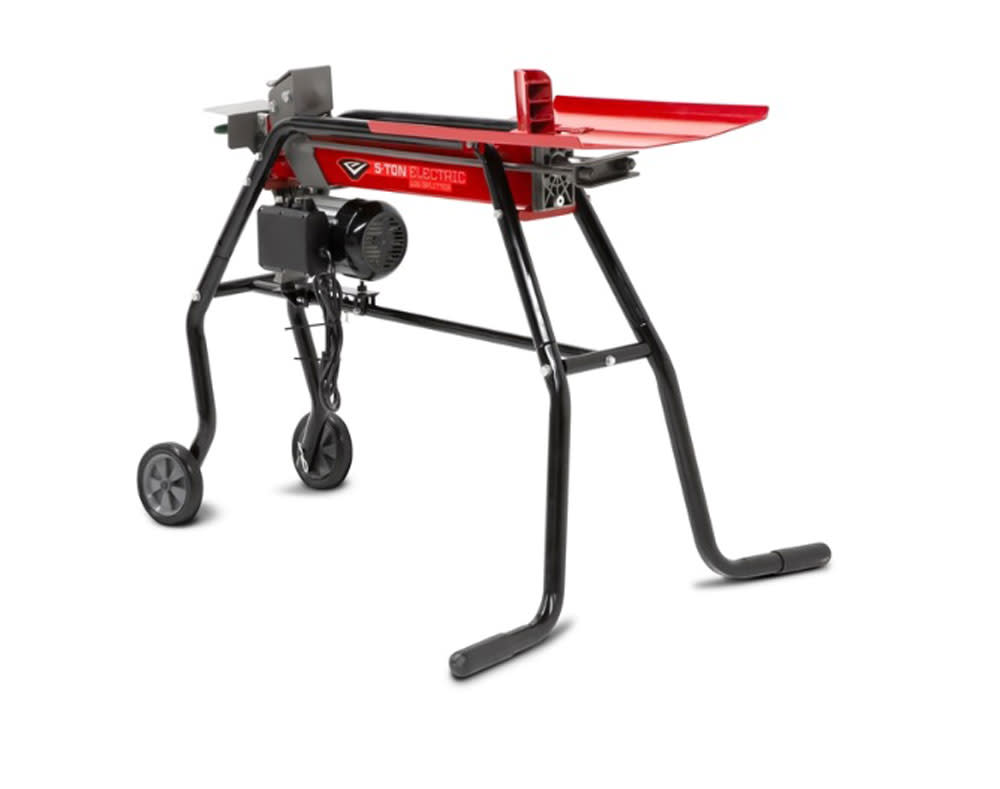 Earthquake 5-Ton Electric Log Splitter with Stand - Ascmtools