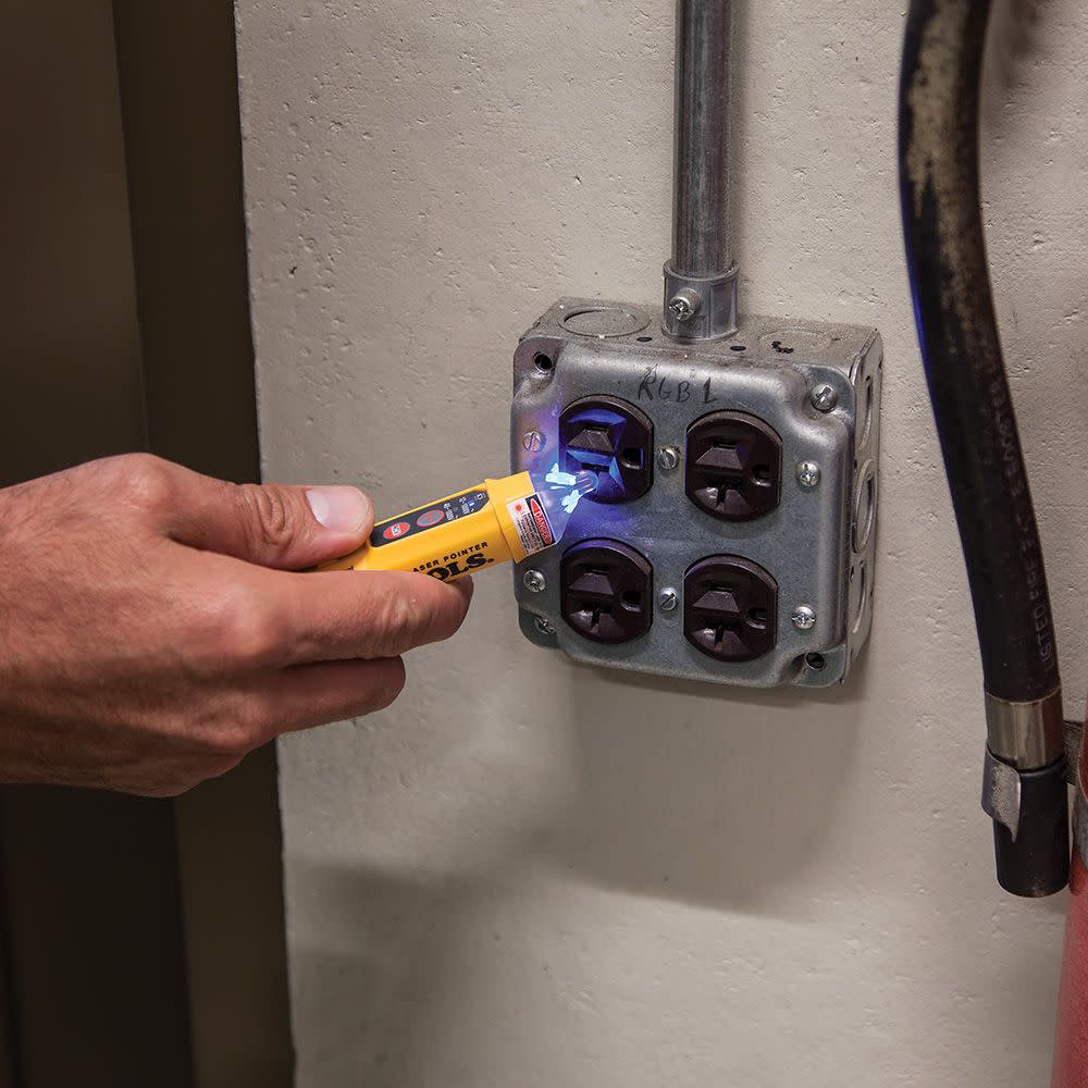 Klein Tools Non-Contact Voltage Tester with Laser - Ascmtools