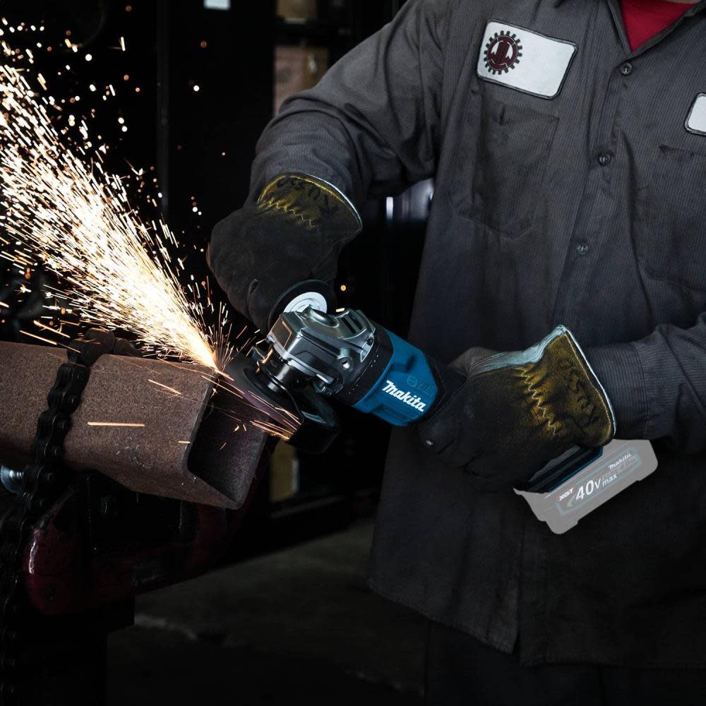 Makita XGT 40V max Paddle Switch Angle Grinder 4 1/2 / 5″ Bare Tool - Ascmtools