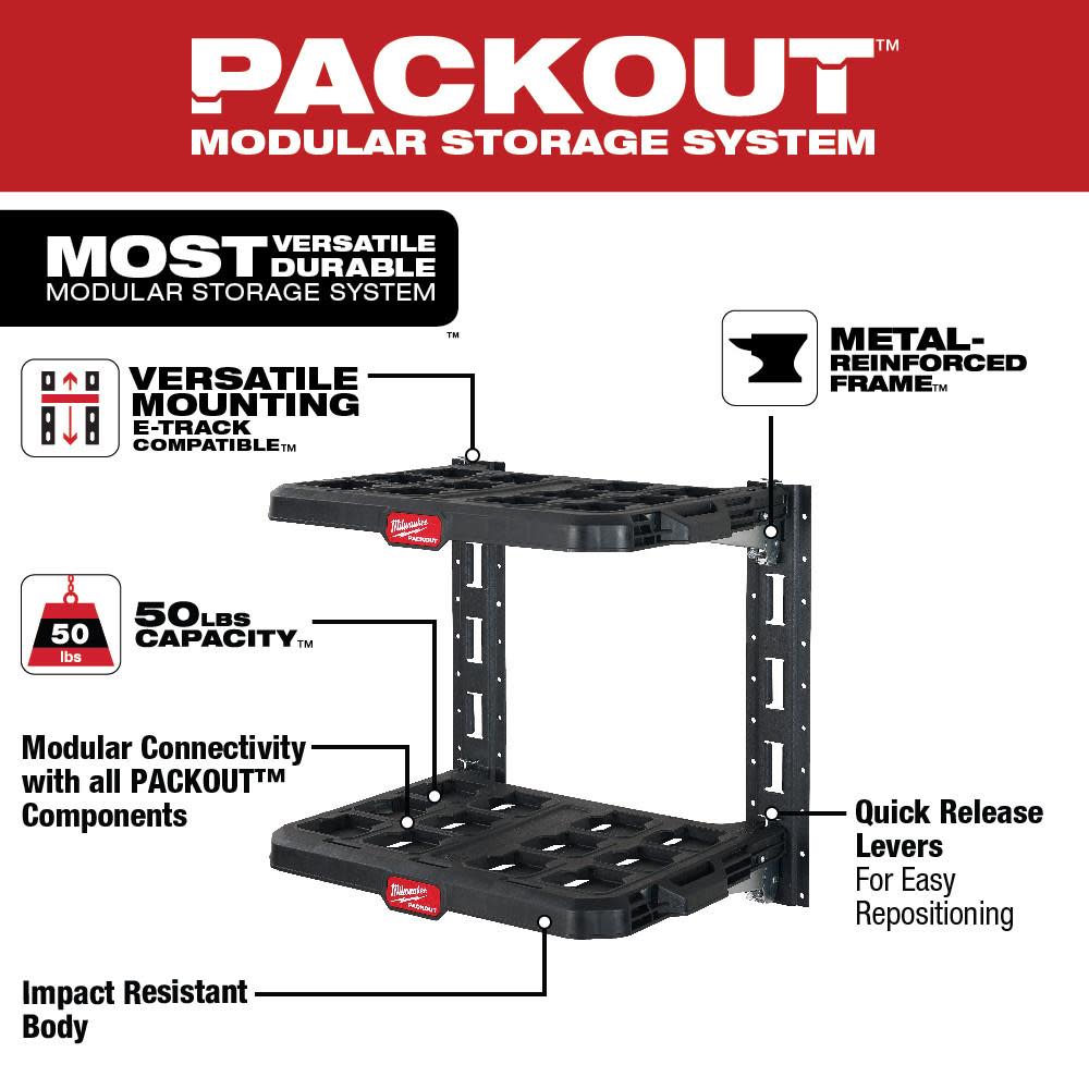 Milwaukee PACKOUT Racking Kit - Ascmtools