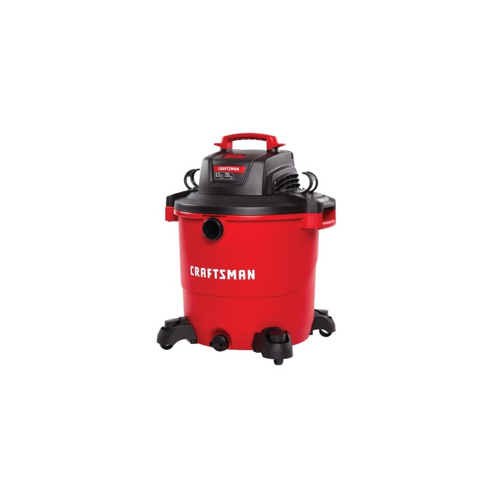 Craftsman Wet/Dry Vacuum 20 Gallon Corded 120V 6.5HP Peak - Ascmtools