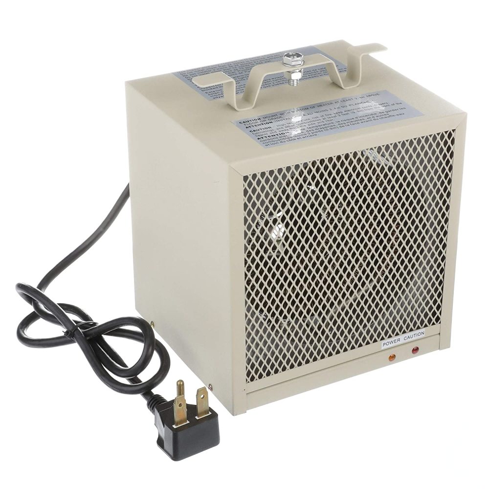 TPI Corporation Heater 208V/240V 1 Phase 4800with 3600W Fan Forced Portable - Ascmtools