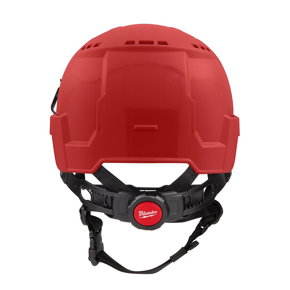 Milwaukee Red Vented Helmet with BOLT Class C - Ascmtools