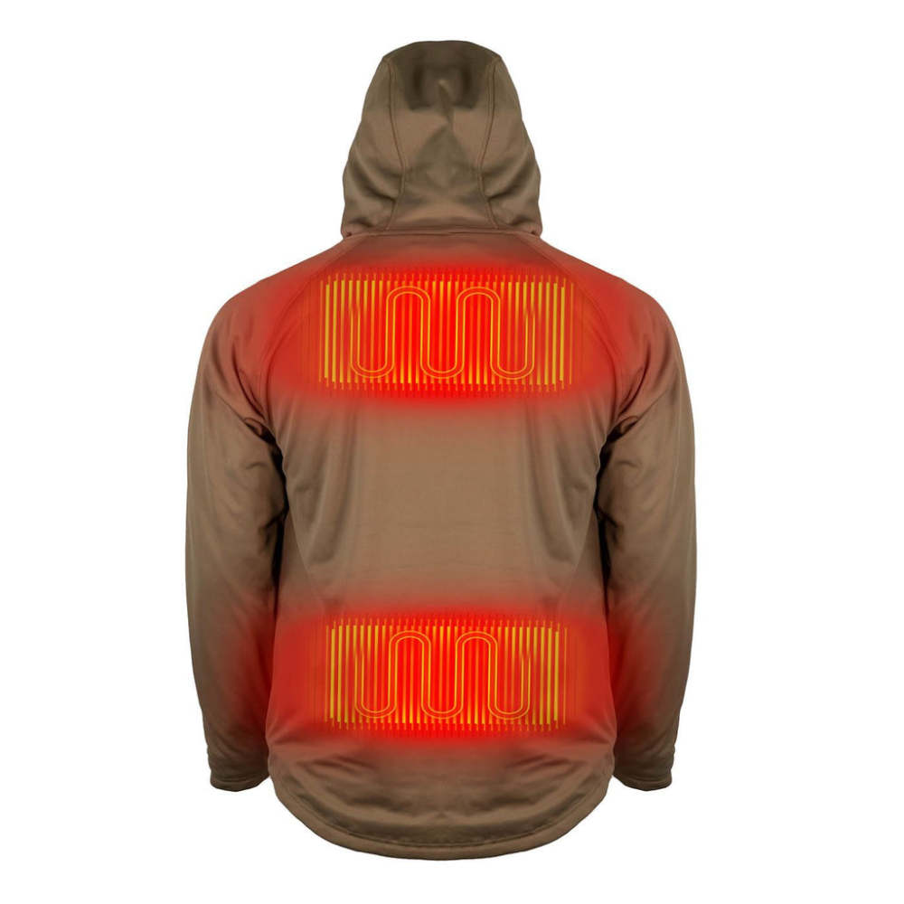 Mobile Warming Morel Agarics Pullover Jacket Mens 2X - Ascmtools