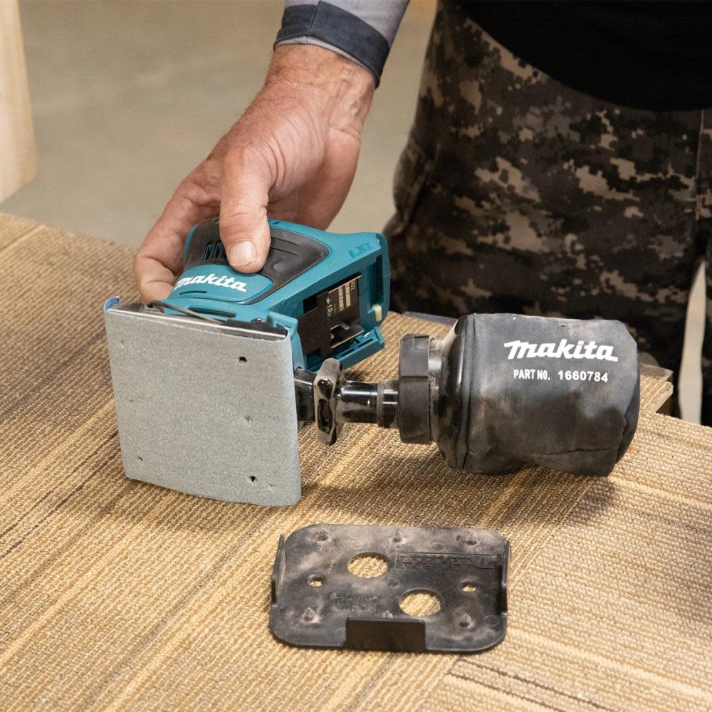 Makita 18V LXT Cordless 1/4 Sheet Finishing Sander Bare Tool - Ascmtools