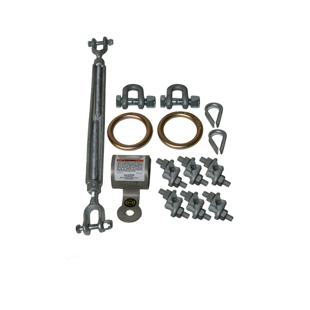 Guardian Fall Protection HLL Attachment System For Applications Under 60′ - Ascmtools