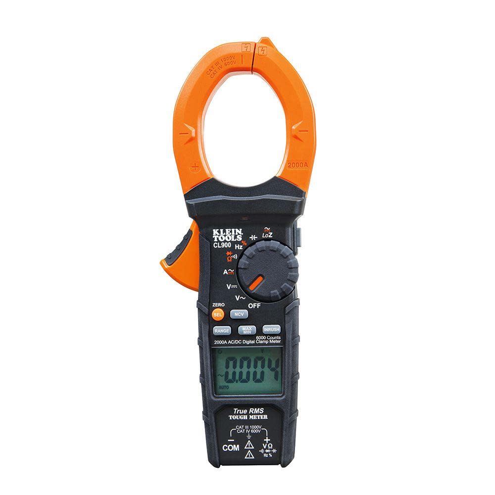 Klein Tools 2000A Digital Clamp Meter - Ascmtools