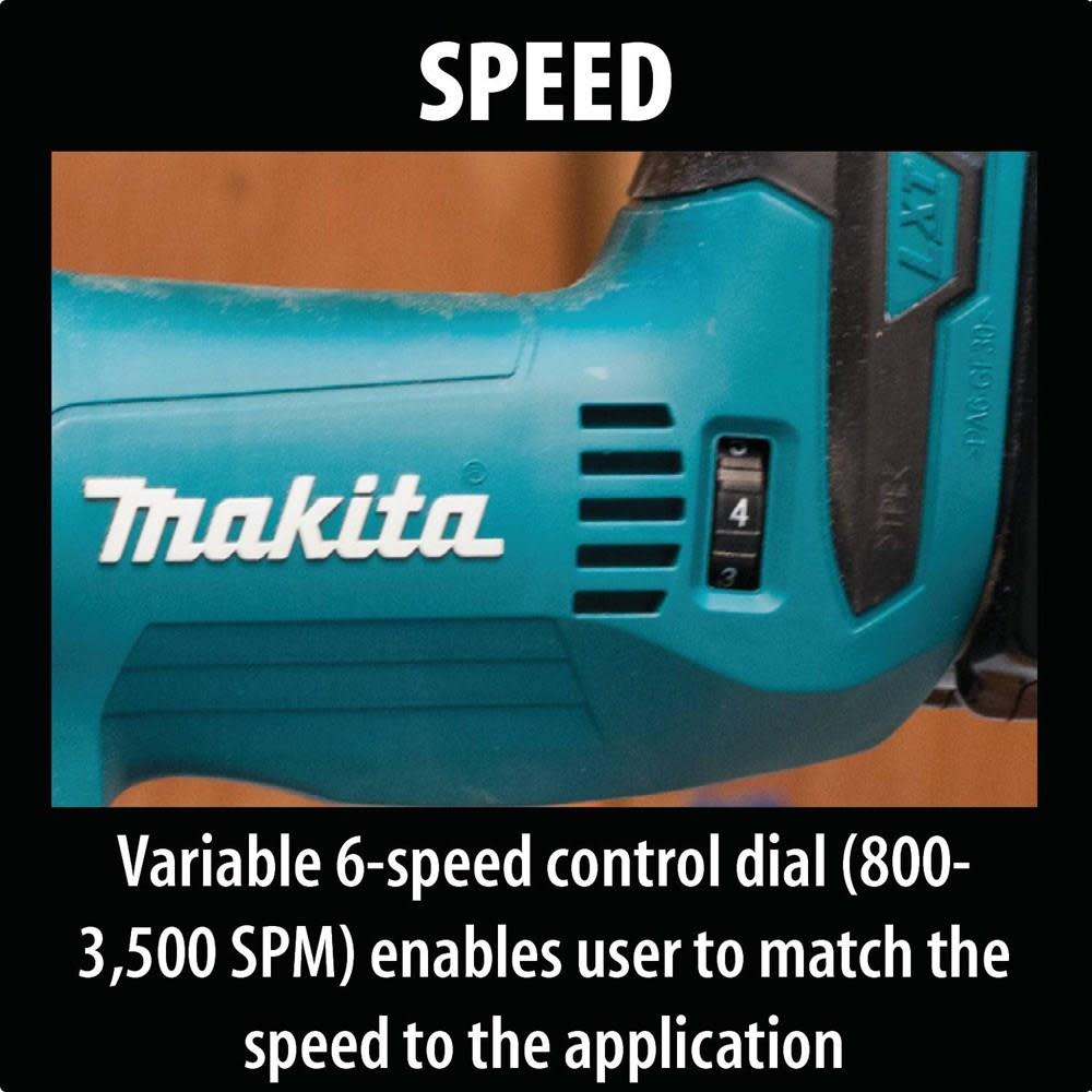 Makita 18V LXT Lithium-Ion Brushless Cordless Jig Saw (Tool Only) - Ascmtools