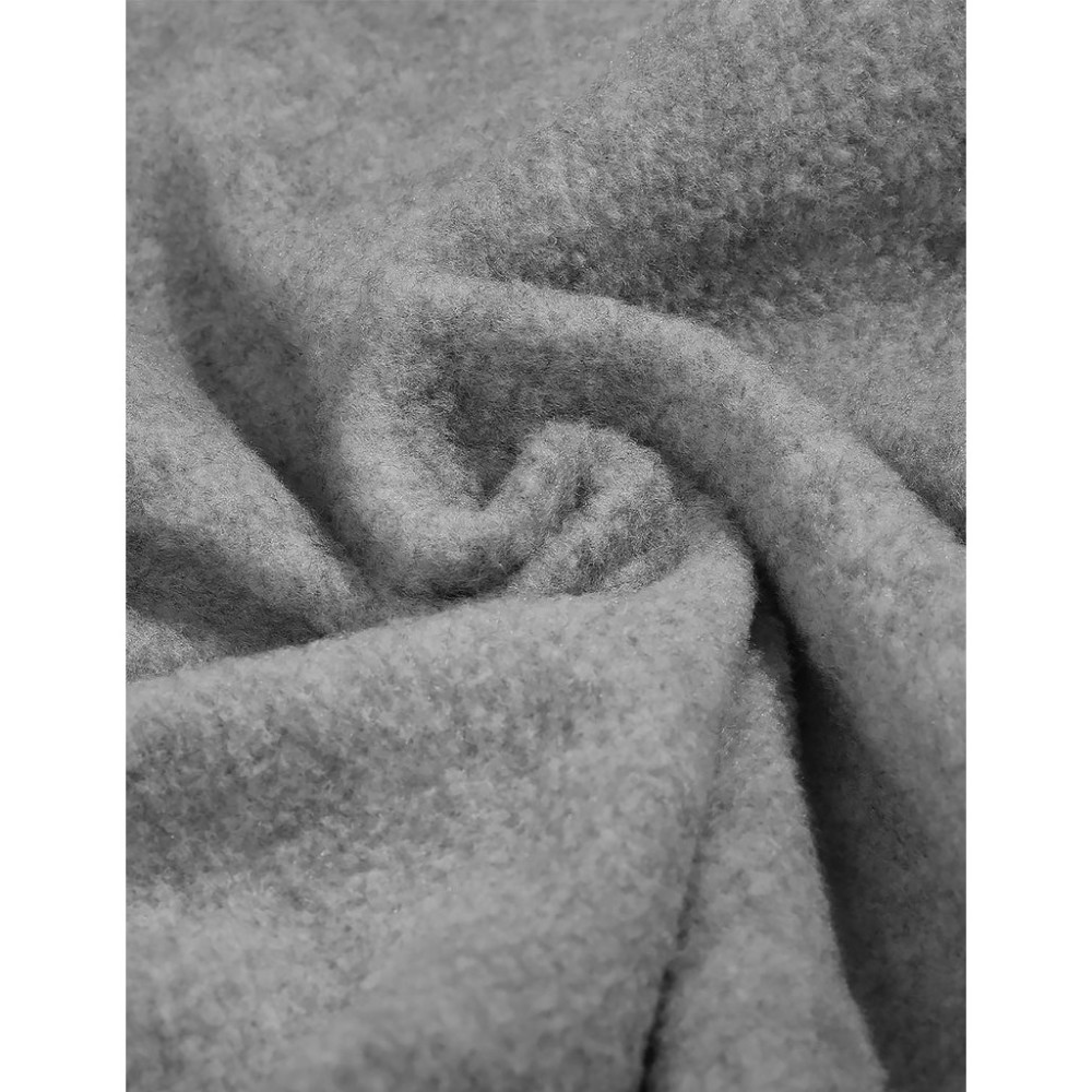 ORORO Unisex Flecking Gray Heated Fleece Hoodie Kit 2X - Ascmtools