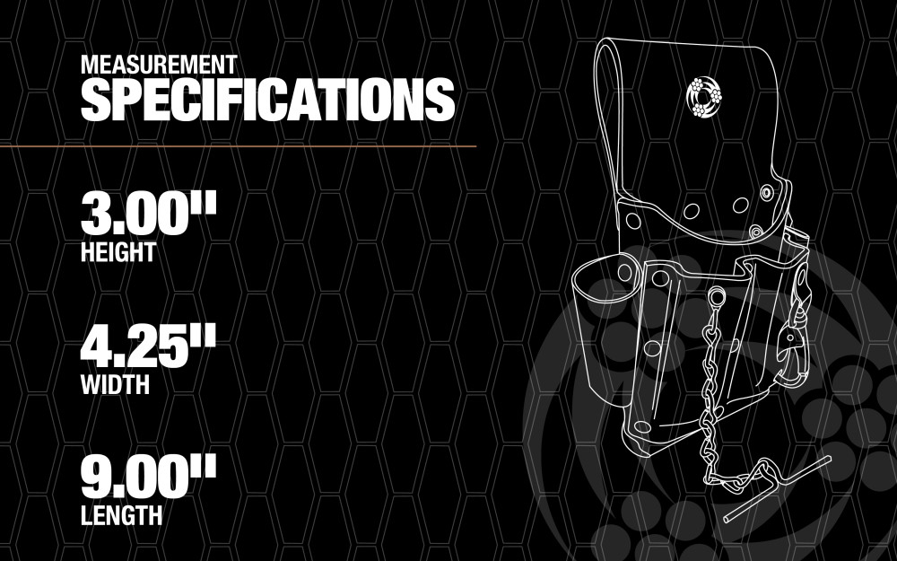 Southwire Leather Tool Pouch - Ascmtools