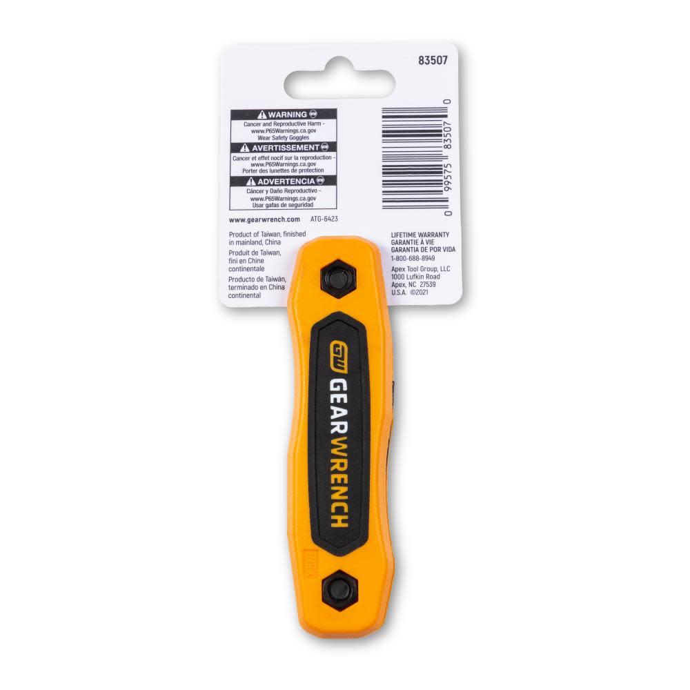 GEARWRENCH Tamper Proof Torx Folding Hex Key Set 8pc - Ascmtools