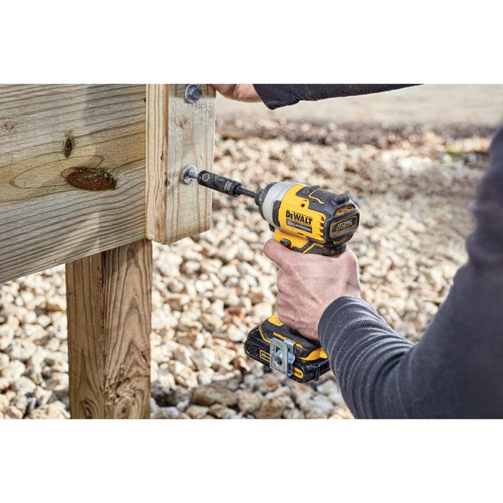 DEWALT 20V MAX* Brushless Atomic Compact 1/4in Impact Driver (Tool Only) - Ascmtools