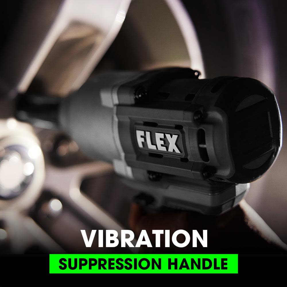 FLEX 24V 1/2-In. High Torque Impact Wrench Kit - Ascmtools