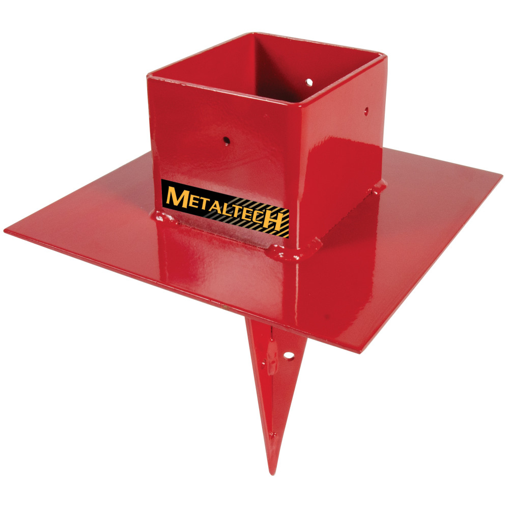 Metaltech Steel Pump Jack Pole Anchor - Ascmtools
