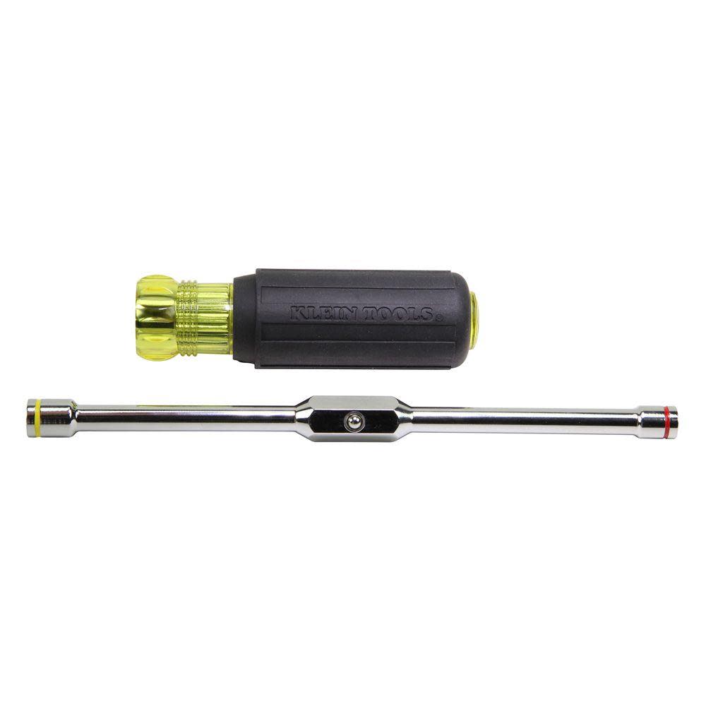 Klein Tools 2-in-1 Nut Driver Hex 1/4″ 5/16″ - Ascmtools