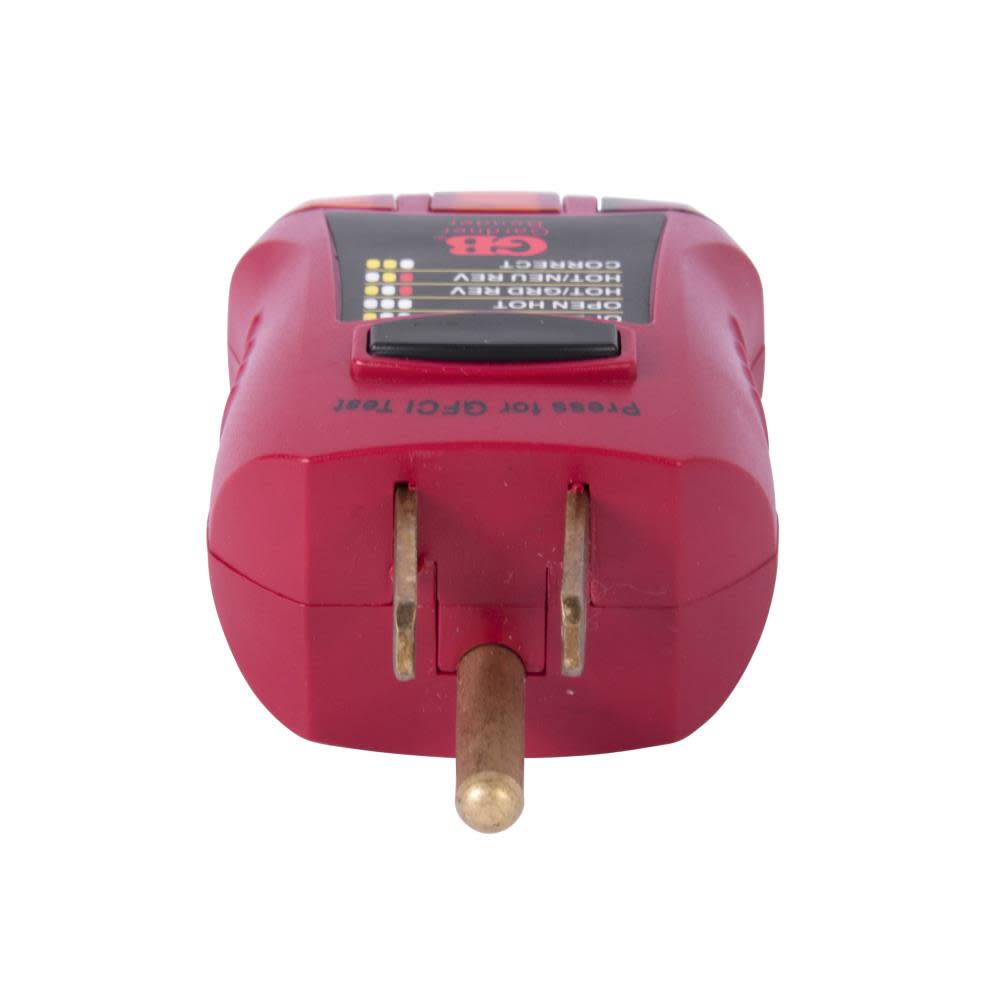 Gardner Bender Ground Fault Receptacle Tester and Circuit Analyzer - Ascmtools