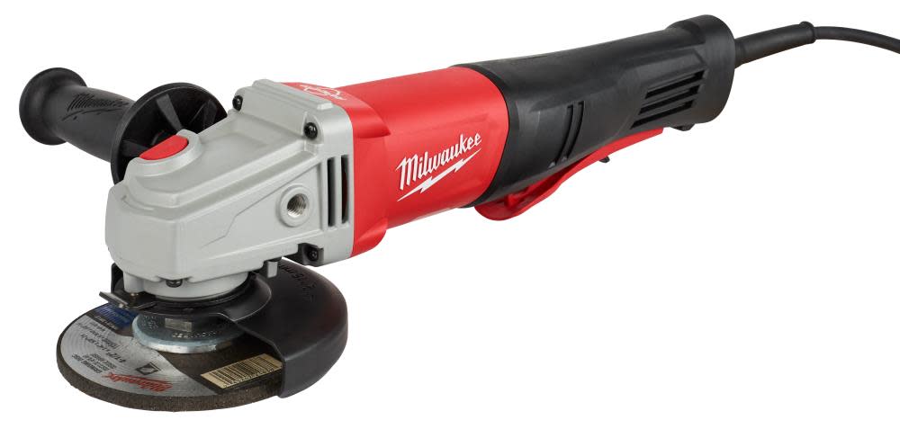 Milwaukee 11Amp 4-1/2In – 5In Braking Grinder with No-Lock Paddle Switch - Ascmtools