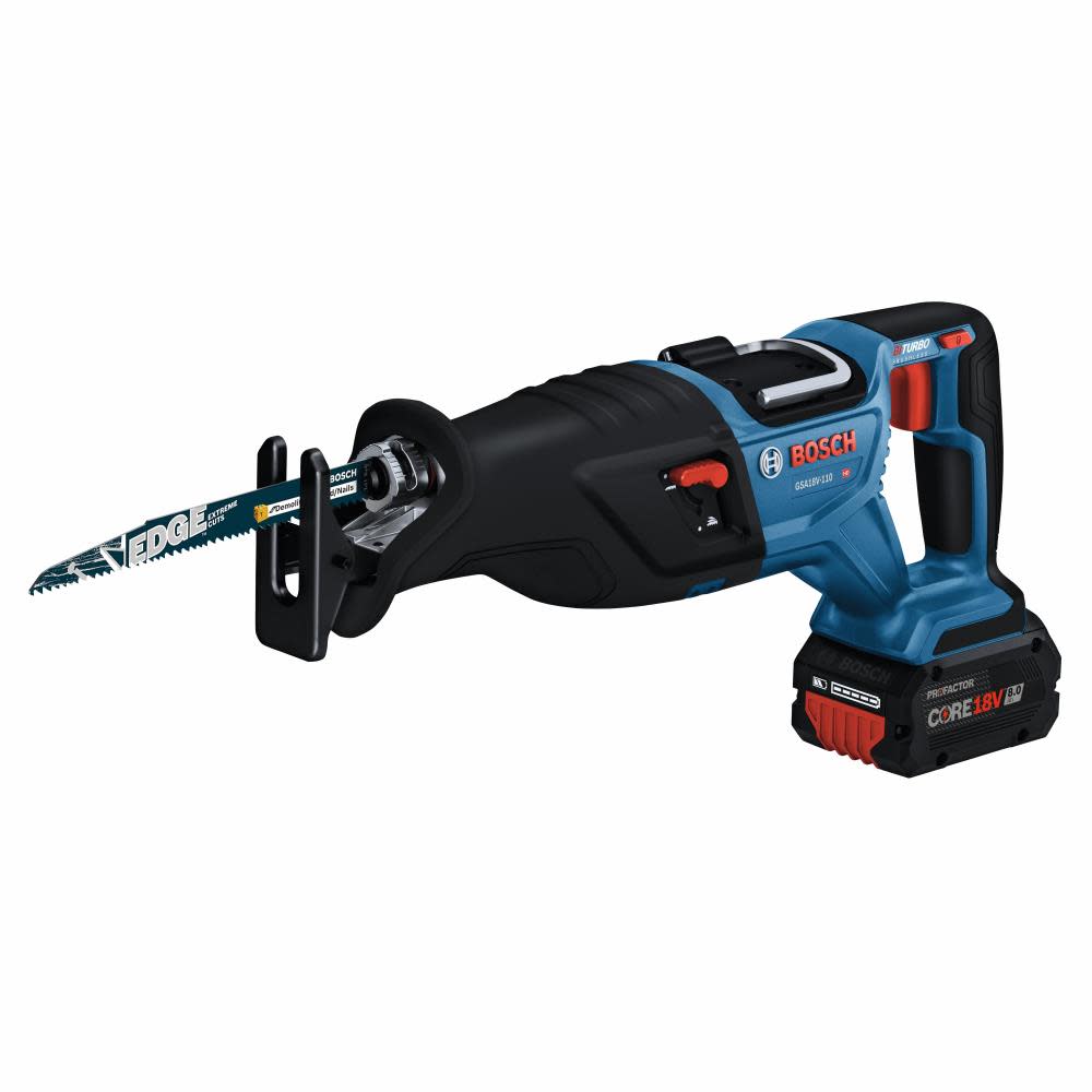 Bosch PROFACTOR 18V 1 1/8″ Reciprocating Saw Kit with CORE18V 8.0 Ah PROFACTOR Performance Battery - Ascmtools