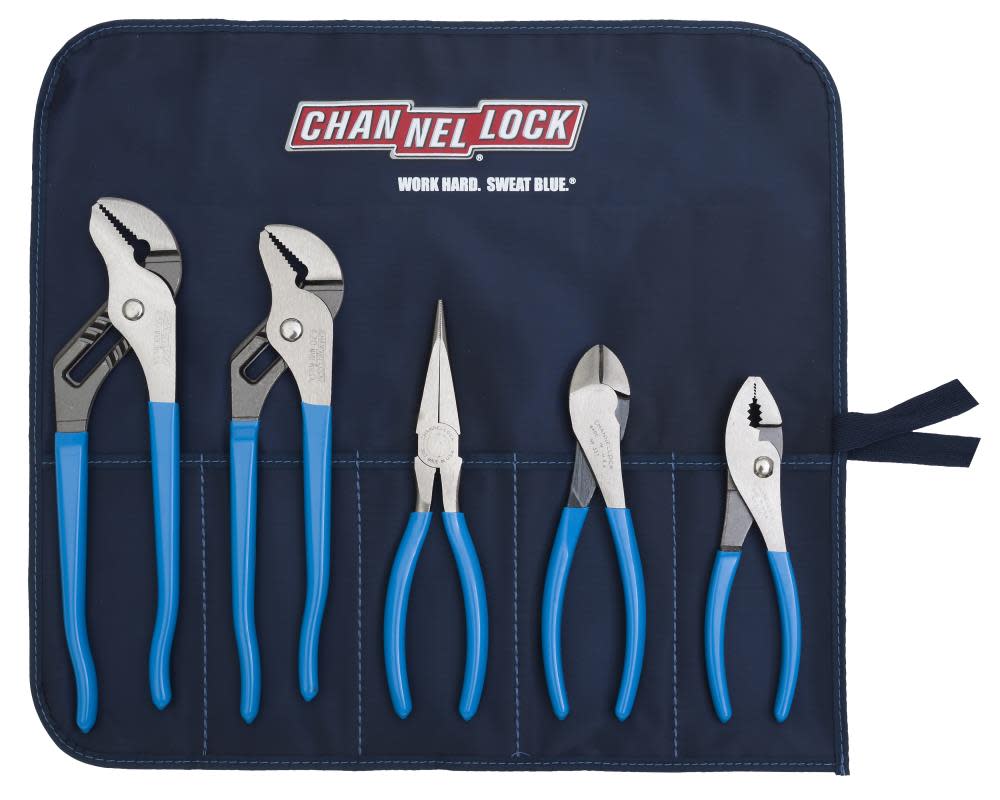 Channellock 5pc Professional Plier Set - Ascmtools