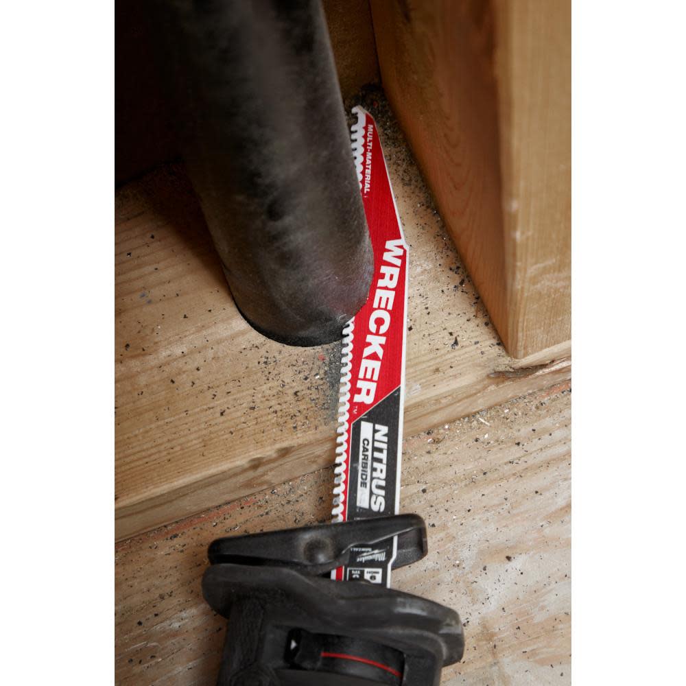Milwaukee 6″ WRECKER with NITRUS CARBIDE 5Pk - Ascmtools