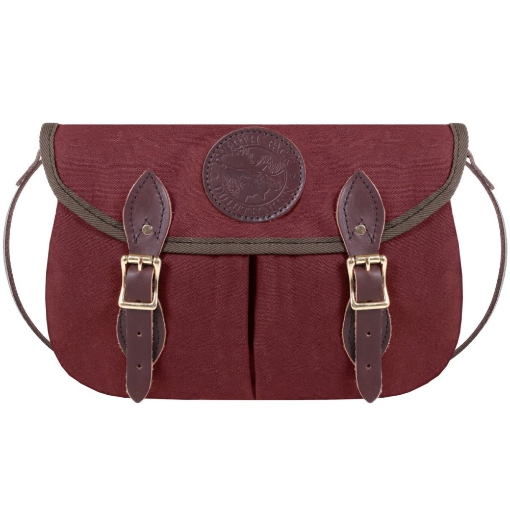 Duluth Pack 6 Liters Capacity Burgundy Medium Double Shell Purse - Ascmtools