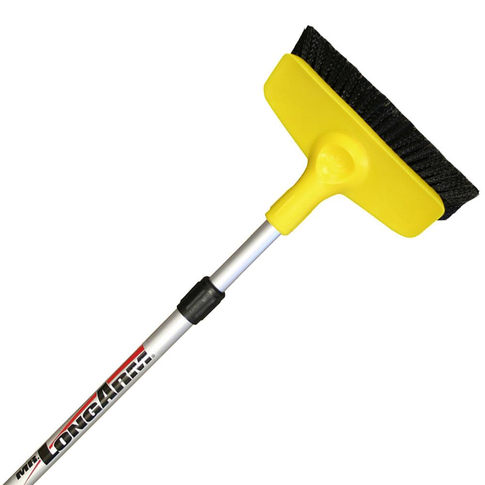 Mr Longarm Telewash Deck Scrub Brush and Flow-Thru Pole - Ascmtools