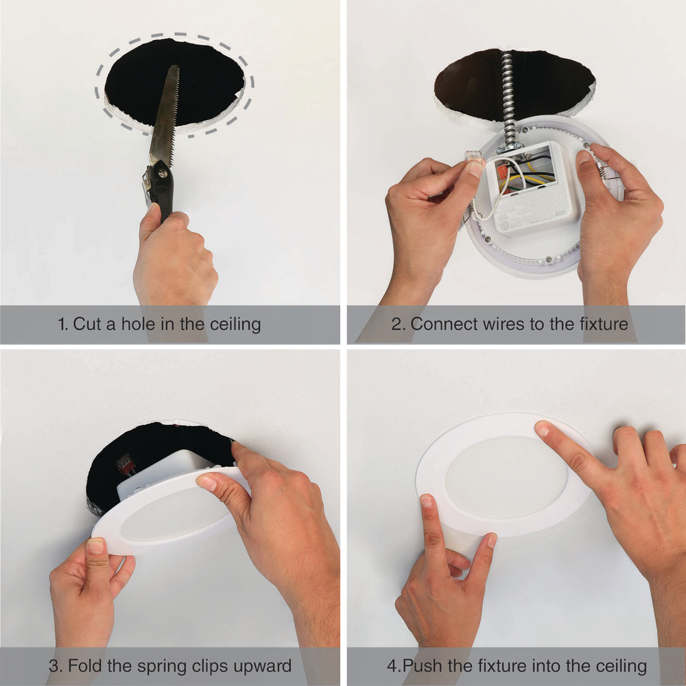 Feit Electric 4″ 120V 10W LED Recessed Canless Downlight - Ascmtools