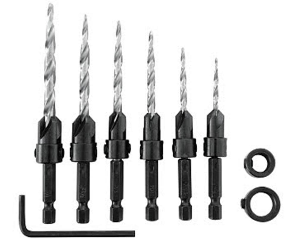 Irwin Tapered Countersink 8 Pc. - Ascmtools