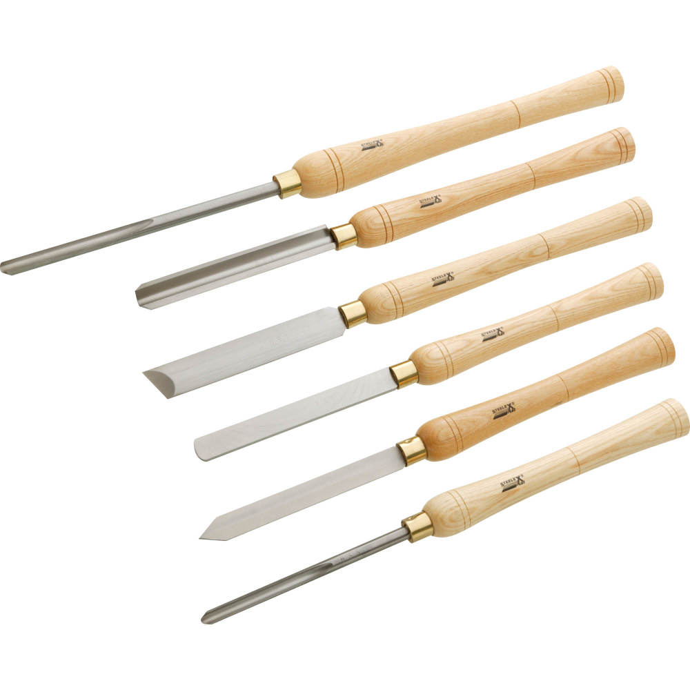 Steelex Deluxe HSS Lathe Chisel Set 6pc - Ascmtools