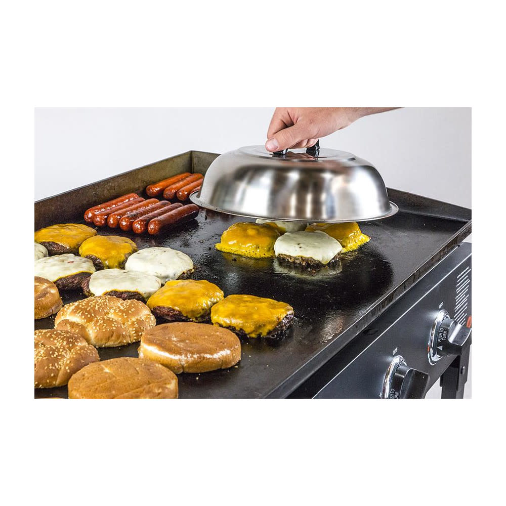 Blackstone Basting Cover Round Stainless Steel 12″ - Ascmtools