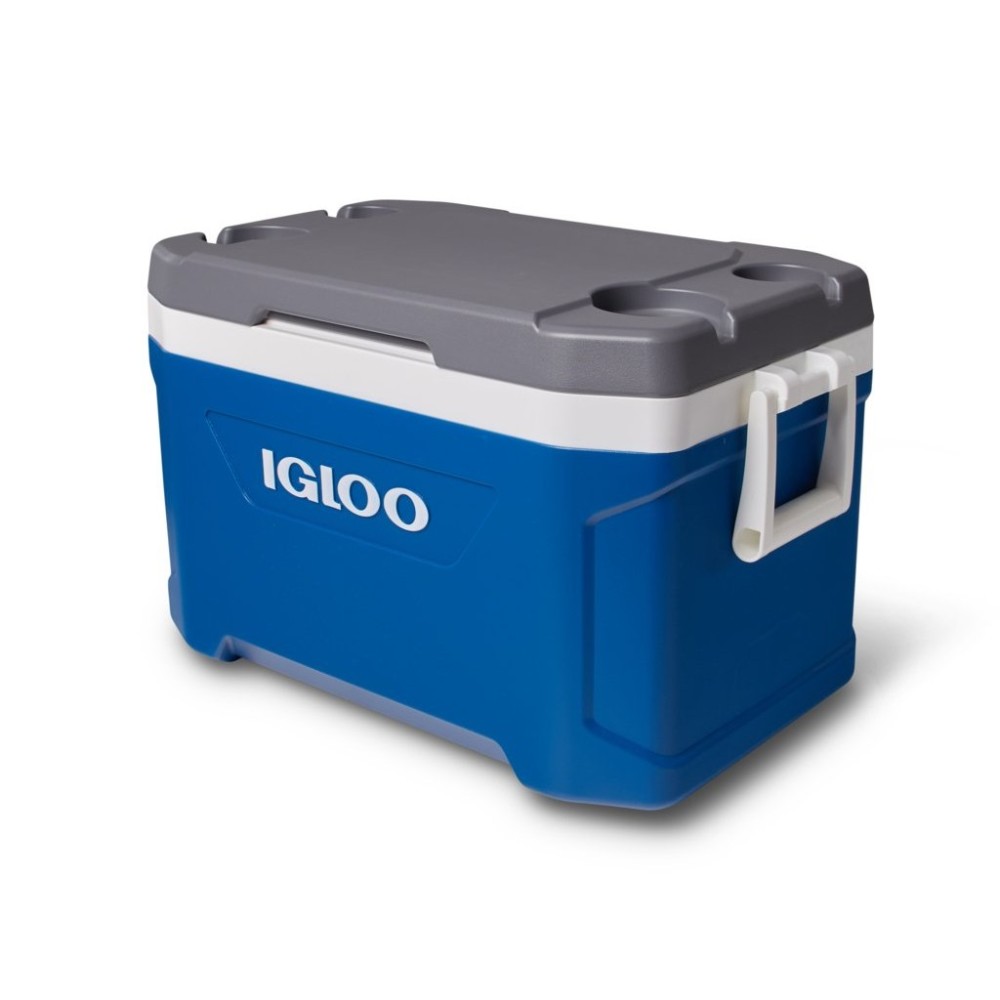 Igloo Latitude 52 Hard Cooler Indigo Blue/Meteorite 52qt - Ascmtools
