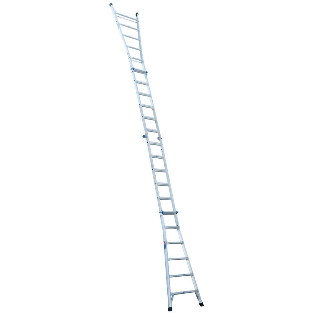 Werner 26-ft Aluminum 300-lb Telescoping Type IA Multi-Position Ladder - Ascmtools