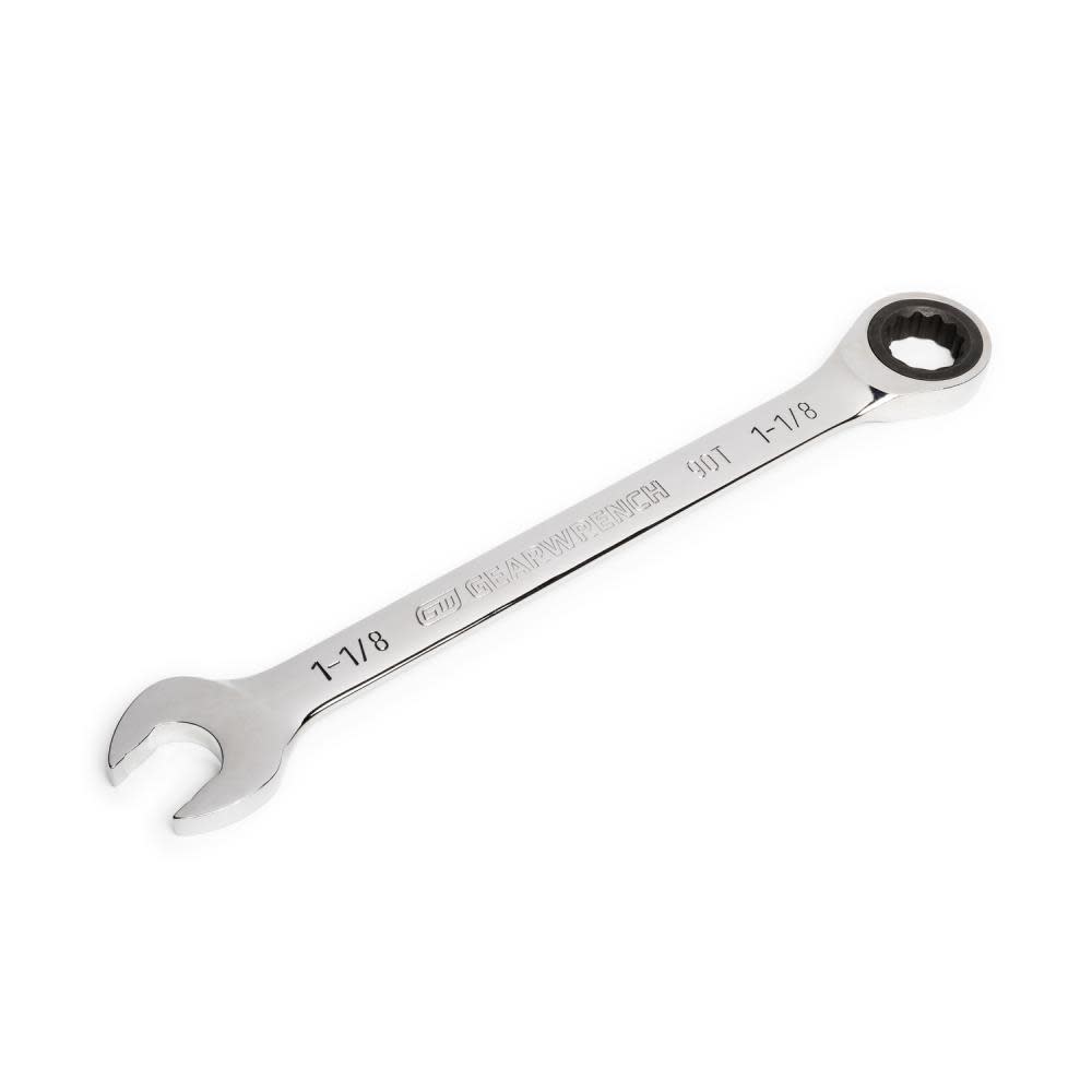 GEARWRENCH 1-1/8″ 90T 12 Point Ratcheting Combination Wrench - Ascmtools