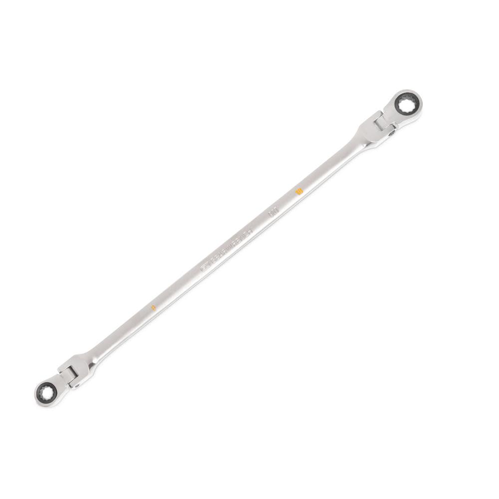 GEARWRENCH Ratcheting Wrench 90 Tooth 12 Point GearBox Double Flex 8x10mm - Ascmtools