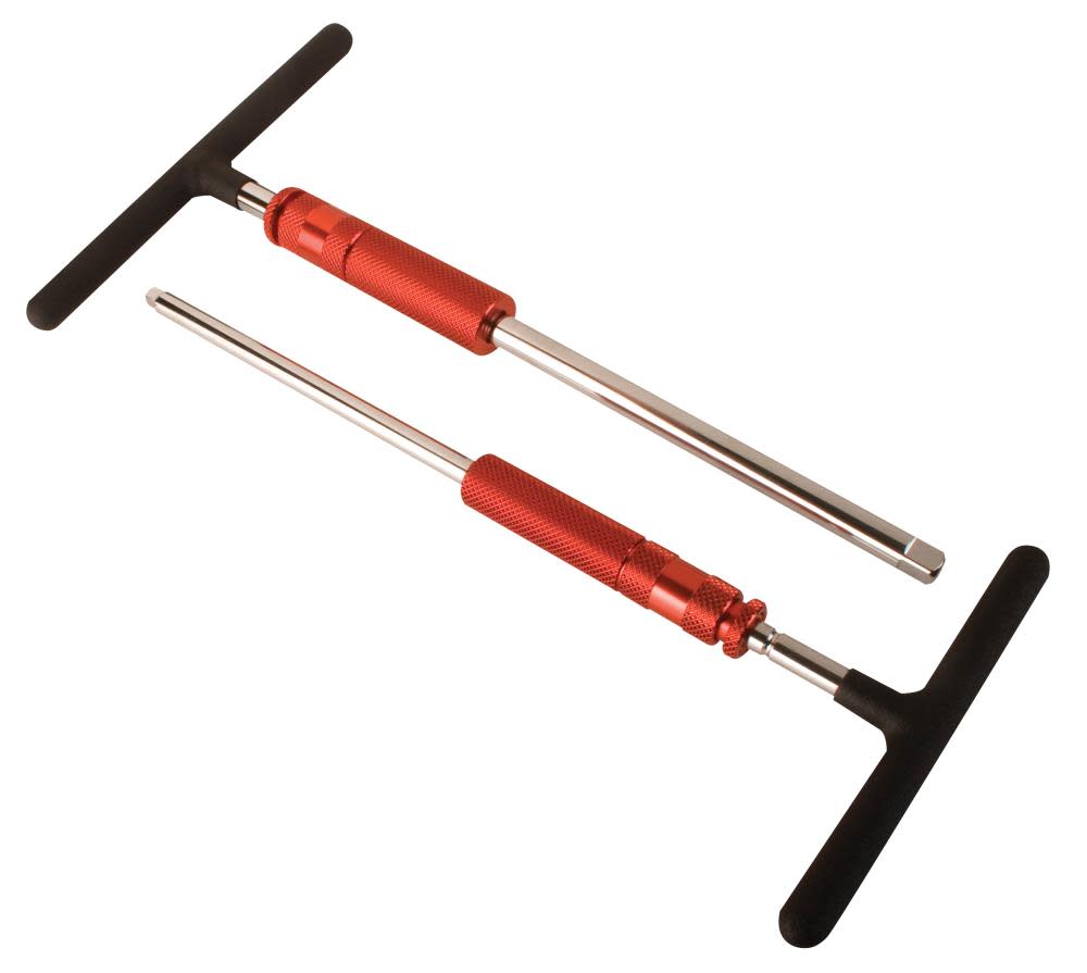 Sunex 2 pc. 1/4 In. and 3/8 In. Dr Adj T-Handle Speed Wrench Set - Ascmtools